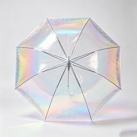 Holographic Glitter Umbrella